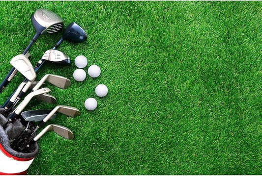 Golf Backdrop Green Grass Golf Sports Photography Background Golfs Theme Party Relaxation Backdrop Decorations Outdoor Golfs Party Birthday Photo Booth Studio Props 20x10ft
