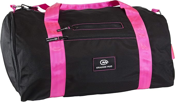 Orange Mud Modular Gym Bag – Heavy-Duty 1680D Nylon Sports Duffel with YKK Zippers & Removable Pockets – Perfect for Swim, Bike, Run, Triathlon, Yoga & Fitness