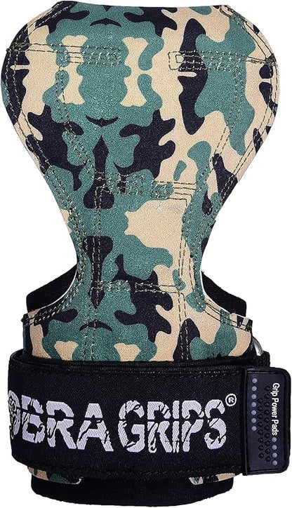 Cobra Grips PRO Weight Lifting Gloves Heavy Duty Straps Alternative with Power Lifting Hooks Padded Wrist Support for Deadlifts & Bodybuilding