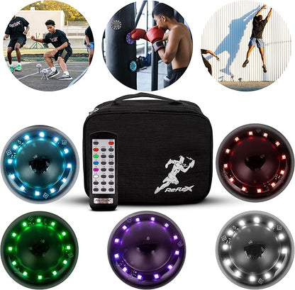 Reflexx RLT 2.0 with TriPod's - Reaction Light Training - Improve Speed, Agility and Reaction time. for Sports and Fitness. All Ages and abilities…