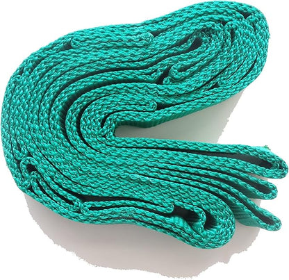 Physical Therapy Stretch Strap by Morning Sky - 10-Loop 73-inch Rehab Strap with Instructional Guide for Rehab, Stretching, Yoga.