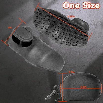 Silicone Gym Grips for Weight Lifting,Workout Gloves for Women Men Alternative,Anti Slip Gym Workout Grip,Rubber Gym Hand Grips-Weightlifting Grips Pad for Barbell,Pull Up,Ryptfit,Training