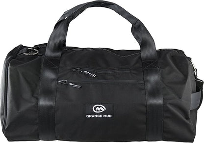 Modular Gear and Gym Bag for Cyclist, Runners, Yoga, and General Outdoors. (Black on Black)