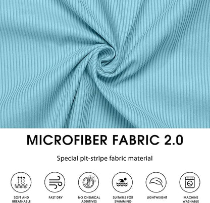 4Monster Microfiber Camping Towel - Quick Dry, Super Absorbent, Lightweight Travel Towel for Hiking, Beach, Gym, Backpacking, Yoga - Compact with Carry Bag (Lake Green, Small(31.50" x 15.80"))