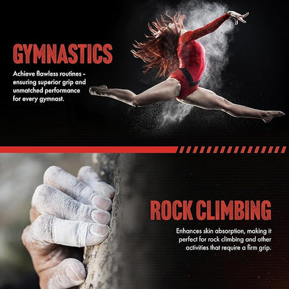STYK Vaulter Magazine - Enhanced Liquid Chalk, No Mess, Work Out Chalk, Grip Boost, for Weightlifting, Gymnastics, Rock Climbing, Bodybuilding, Pole Vault, Crossfit, and More, Liquid Hand Chalk