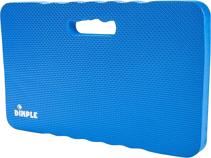 Dimple Kneeling Pad, High Density Thick Foam Comfort Kneeling Mats for Gardening, Yoga Exercise, Garden Cushions, Knee Pads Blue