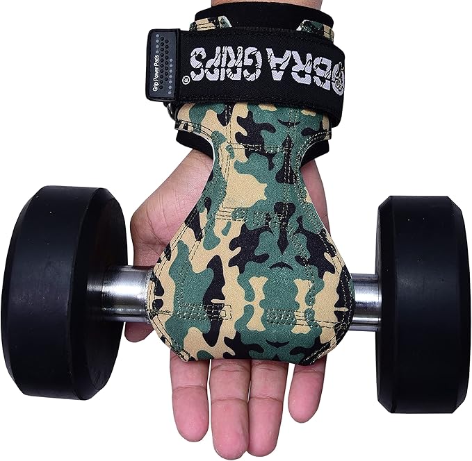 Cobra Grips PRO Weight Lifting Gloves Heavy Duty Straps Alternative with Power Lifting Hooks Padded Wrist Support for Deadlifts & Bodybuilding