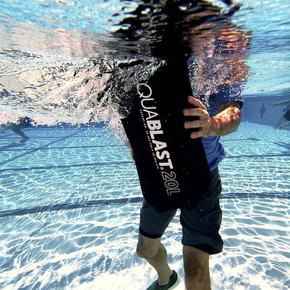 Portable Fitness and Punching Bag for Pools & Swim Spas | Full-Body, Low-Impact Water Resistance Workout | Quick 30-Second Set-Up | Compact & Travel-Friendly