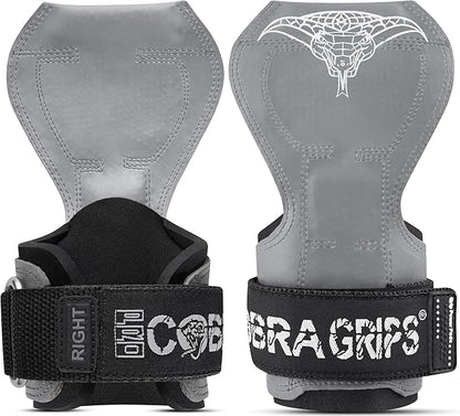 Cobra Grips PRO Weight Lifting Gloves Heavy Duty Straps Alternative with Power Lifting Hooks Padded Wrist Support for Deadlifts & Bodybuilding