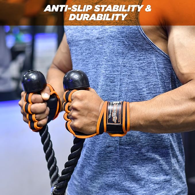 ESTREMO Workout Gloves for Men and Women, Weight Lifting Gym Gloves for Men with Excellent Grip & Wrist Wrap Support, Full Palm Protection for Weightlifting, Cycling, Training, Pull ups, Fitness
