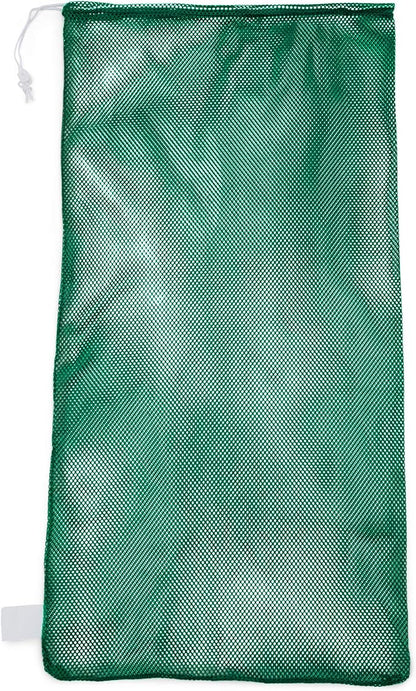 Champion Sports Mesh Equipment Bag – Heavy-Duty Nylon Drawstring Bag with Lock & ID Tag, Breathable Storage Sack for Balls, Swim Gear, Laundry & Toys, Multiple Sizes & Colors