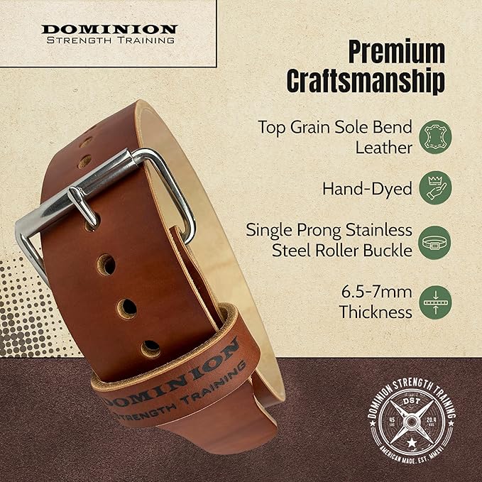 Hand-Dyed 3 Inch Single Ply Belts – Premium Support for Powerlifting and Weightlifting