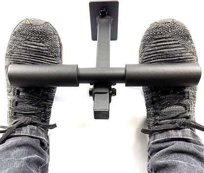Wall Mount Nordic Hamstring Curl Bar Training Equipment for Hamstring Curls Spanish Squats Sit-Ups Core Twists and More