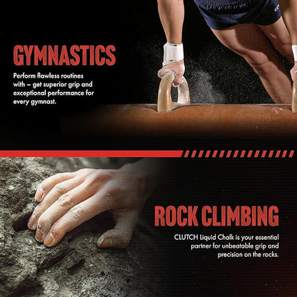 STYK Vaulter Magazine - Enhanced Liquid Chalk, No Mess, Work Out Chalk, Grip Boost, for Weightlifting, Gymnastics, Rock Climbing, Bodybuilding, Pole Vault, Crossfit, and More, Liquid Hand Chalk
