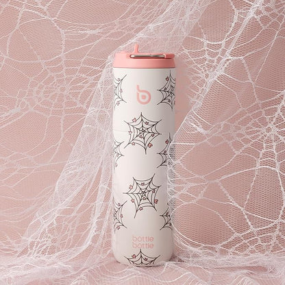 BOTTLE BOTTLE Insulated Water Bottle 24oz with Straw Lid and Handle for Sports Travel Gym Stainless Steel Water Bottles Double-Wall Vacuum Metal Leak Proof BPA-Free
