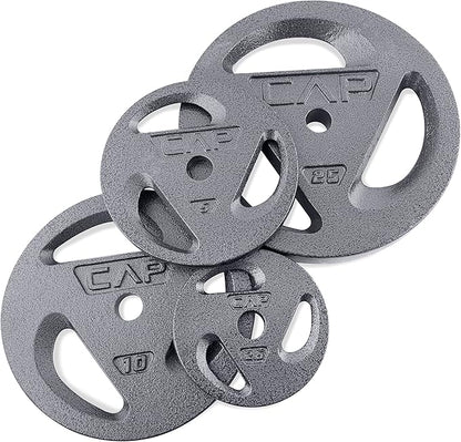 CAP Barbell Standard 1-Inch Grip Plates, Single, 2.5 Pound