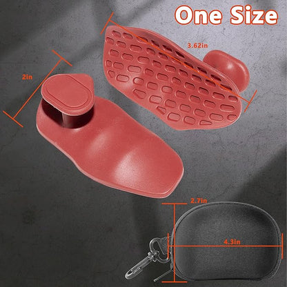Silicone Gym Grips for Weight Lifting,Workout Gloves for Women Men Alternative,Anti Slip Gym Workout Grip,Rubber Gym Hand Grips-Weightlifting Grips Pad for Barbell,Pull Up,Ryptfit,Training
