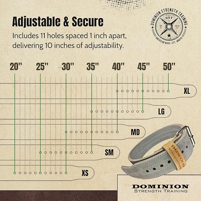 Suede 3-inch Weightlifting Belt - Premium Powerlifting Support with Enhanced Grip Technology