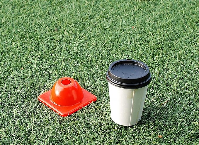 Heavy Duty Agility Training Cones (2 in, 6 in, 9 in, 12 in, 18 in, 28 in) for Sports and Kids Coaching, Multipurpose Field Marker Cones, Soccer, Basketball Drills, Bike, Motorcycle Training