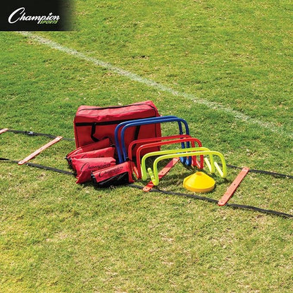 Champion Sports SAGKIT Speed Agility Training Kit,15 pcs./Bag