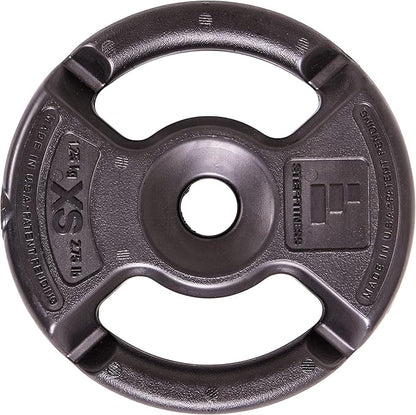 The Step Fitness Adjustable Dumbbell Set or Barbell Weight Set, 35-60 lbs, with Collars, and Weights