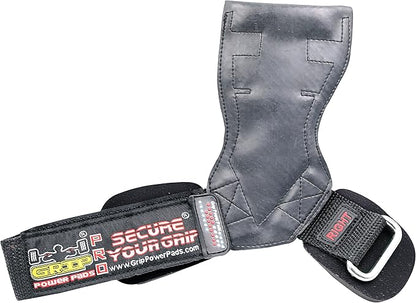 Lifting Grips PRO Weight Gloves Heavy Duty Barbell Gymnastics Straps Alternative to Power Hooks Deadlifts Adjustable Neoprene Padded Wrist Wrap
