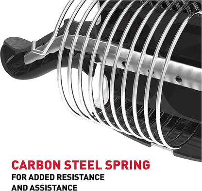 Perfect Fitness Ab Carver Roller Wheel With Built In Spring Resistance, At Home Core Workout Equipment
