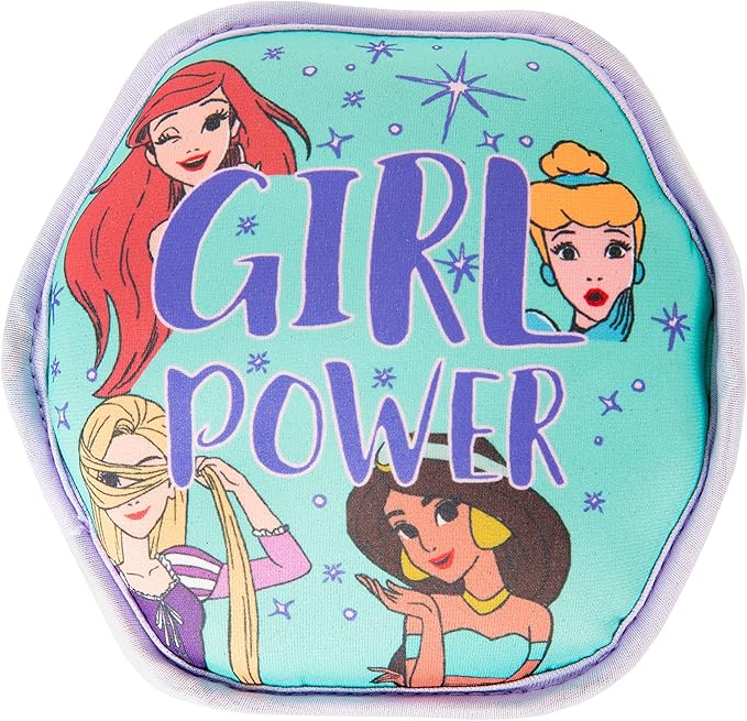 Disney Princess 2-Pound Sandbag Kettlebell Weight for Kids, Exercise Fitness Conditioning and Training, Teal, 2 Lb