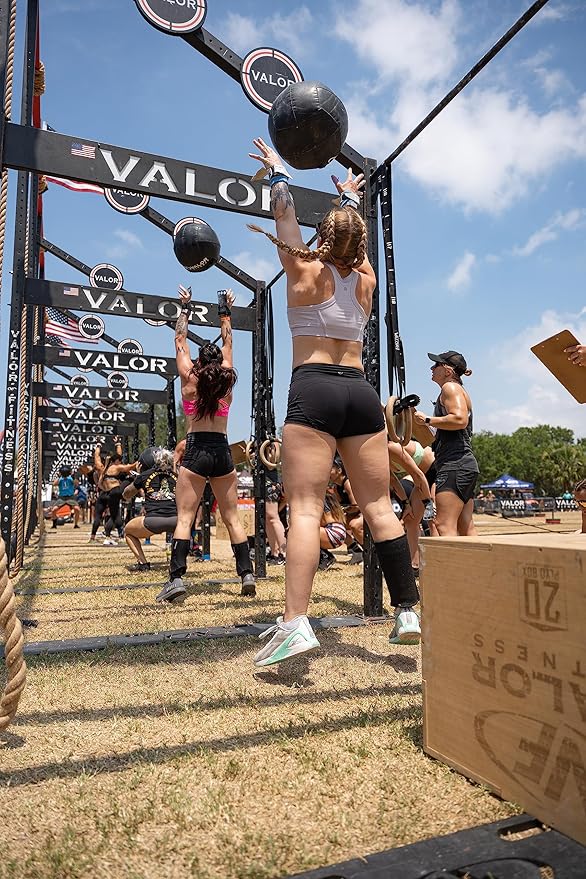 Valor Fitness Wall Ball Pros - Medicine Balls - Strength & Conditioning - Cross Training Core Workout Exercise Equipment - Weight Options Available -WBP