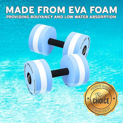 Water Gear Hydro Buoys Minimum - Water Fitness and Pool Exercise - Intense Workout Without Added Stress - Easy on Joints (80% resistance)