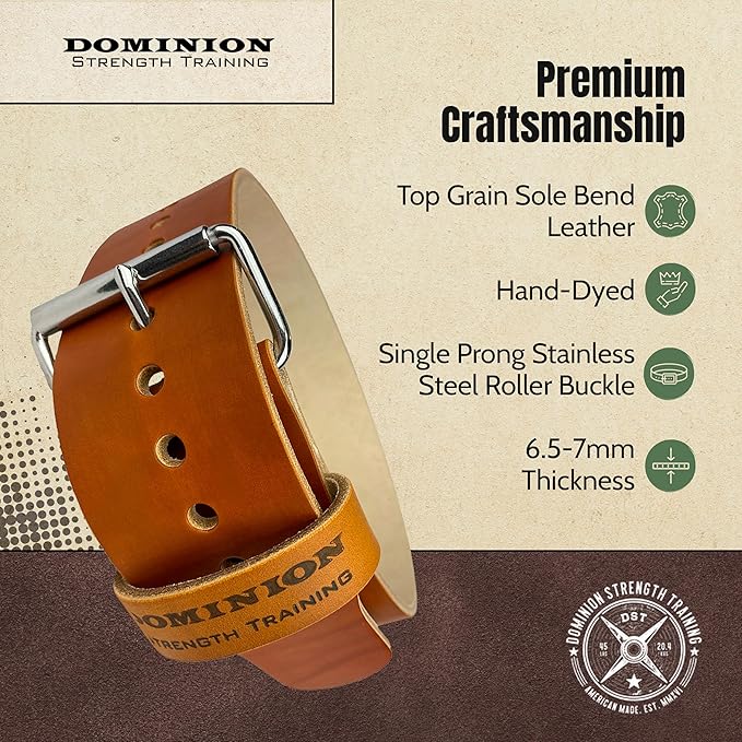 Hand-Dyed 3 Inch Single Ply Belts – Premium Support for Powerlifting and Weightlifting