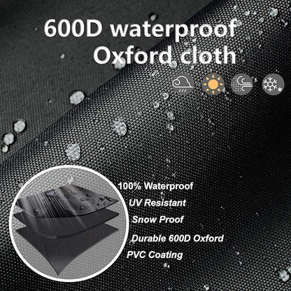 Basketball Hoop Sandbag - Heavy Duty Weighted Bottom Anchor for Basketball Hoops -600DOxford Fabric Waterproof Dustproof, Windproof, L35.4 xW23.6 xH5.1，Only Bag.