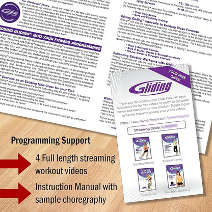 Gliding Exercise Discs: Club Pack for Hardwood Floors (25 Pair, Grey) Workout Sliders in Bulk