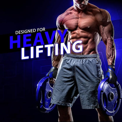 DXM SPORTS Workout Gloves for Men, Gym Weight Lifting Gloves with Wrist Support - Breathable, Anti-Slip Gloves for Exercise, Fitness, Cycling, Training, Outdoor Sports