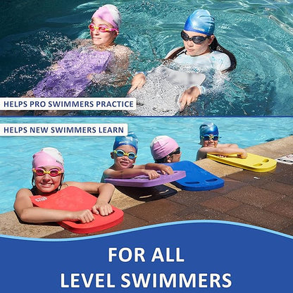Aquapella Swimming Kickboard - One Size Fits All - A Great Training Aid for Children and Adults