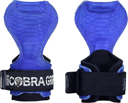 Cobra Grips PRO Weight Lifting Gloves Heavy Duty Straps Alternative with Power Lifting Hooks Padded Wrist Support for Deadlifts & Bodybuilding