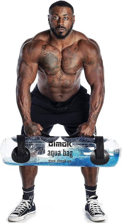 Workout Sand Bag Water Aqua Bag Training Weight Bag Military Sandbag for Fitness 45-80 LBS - Full Body Heavy Equipment