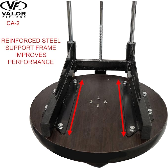 Valor Fitness Boxing Speed Bag Platform with Wheel Crank for Easy Adjustment, Speed Bag Included