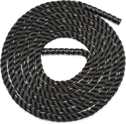 Amazon Basics Battle Rope for Home Gym Workout, Exercise Training Equipment