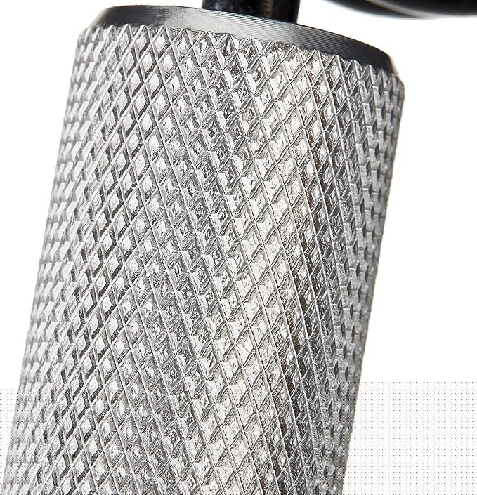Grip Strengthener, 100 lb Silver Aluminum, Stainless Steel