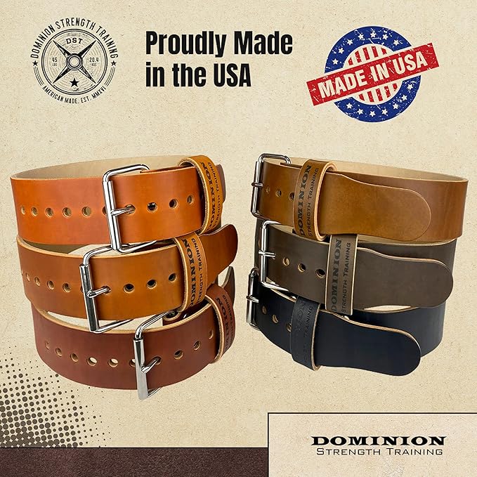 Hand-Dyed 3 Inch Single Ply Belts – Premium Support for Powerlifting and Weightlifting