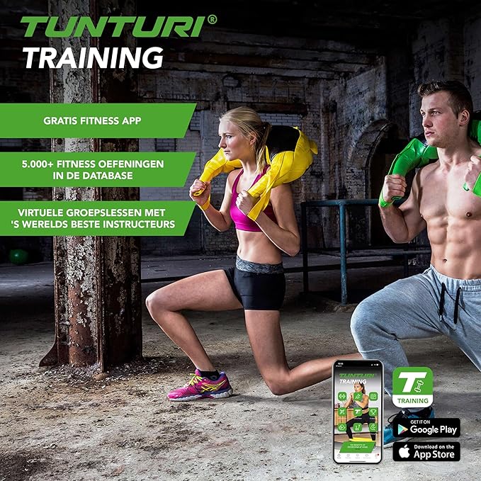 TUNTURI Unisex Adult Functional Fitness Bulgarian Bag