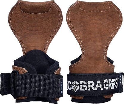 Cobra Grips PRO Weight Lifting Gloves Heavy Duty Straps Alternative with Power Lifting Hooks Padded Wrist Support for Deadlifts & Bodybuilding