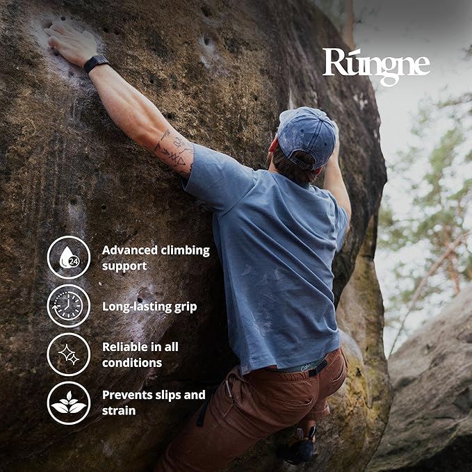 RUNGNE Chalk - Premium Sports Chalk for Rock Climbing, Bouldering, and Weightlifting - High-Performance Chalk for Superior Grip