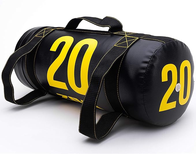ZIVA Power Sandbag – Pre-Weighted Training Bag with Multiple Handles for Full-Body Strength & Conditioning – Heavy-Duty, No-Fill Needed (10–50 lb)