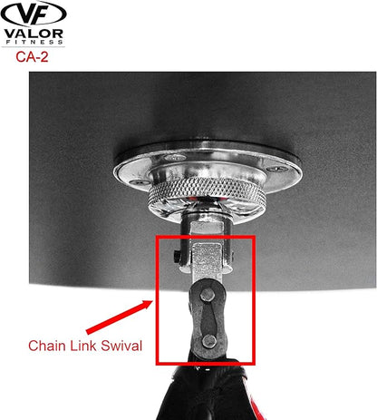 Valor Fitness Boxing Speed Bag Platform with Wheel Crank for Easy Adjustment, Speed Bag Included