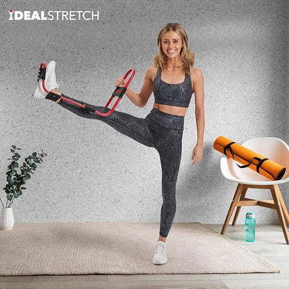 IdealStretch - Original Patented – Hamstring Stretcher, Lower Back Stretcher, Hip Stretcher, & Calf Stretcher - Knee Extension & Pain Relief