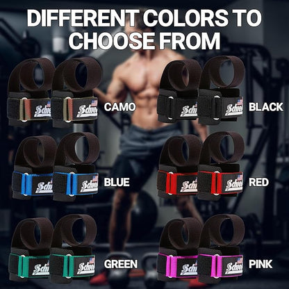 Schiek Sports Power Lifting Straps (1000-PLS)