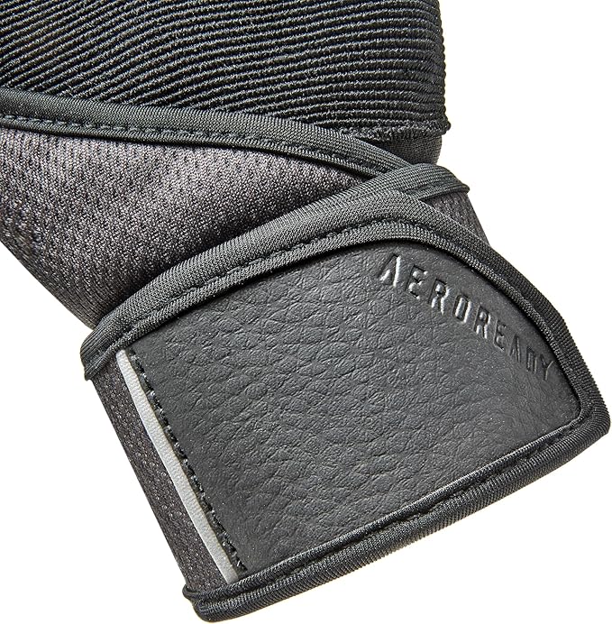 Adidas Wrist Wrap Training & Weightlifting Gloves, Fingerless Workout Gloves