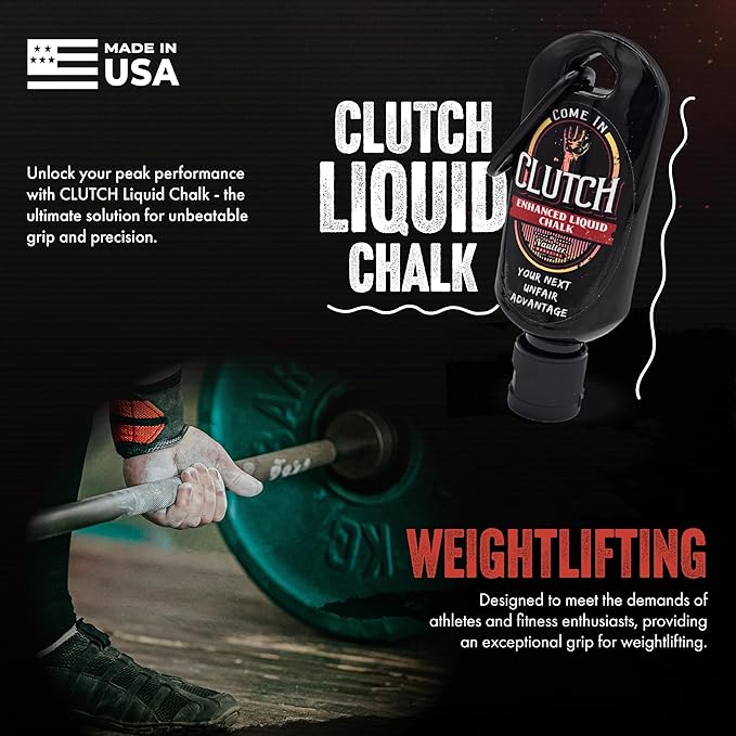 STYK Vaulter Magazine - Enhanced Liquid Chalk, No Mess, Work Out Chalk, Grip Boost, for Weightlifting, Gymnastics, Rock Climbing, Bodybuilding, Pole Vault, Crossfit, and More, Liquid Hand Chalk